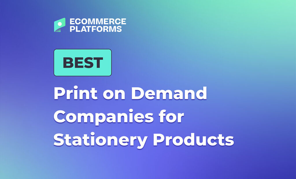 best stationery print on demand companies