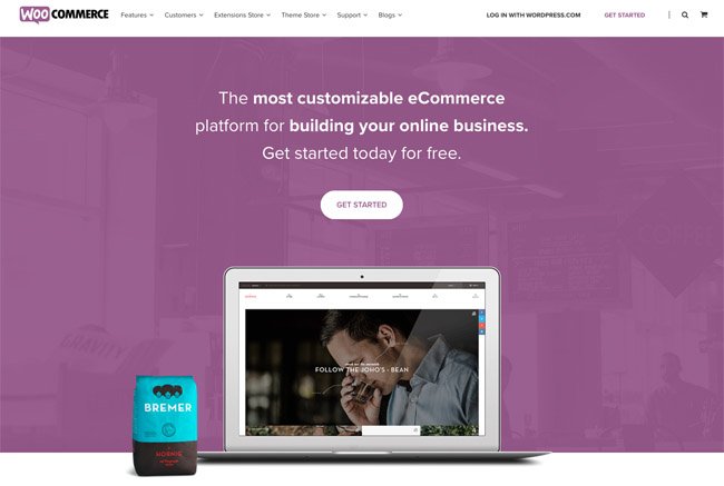 what is ecommerce - WooCommerce homepage
