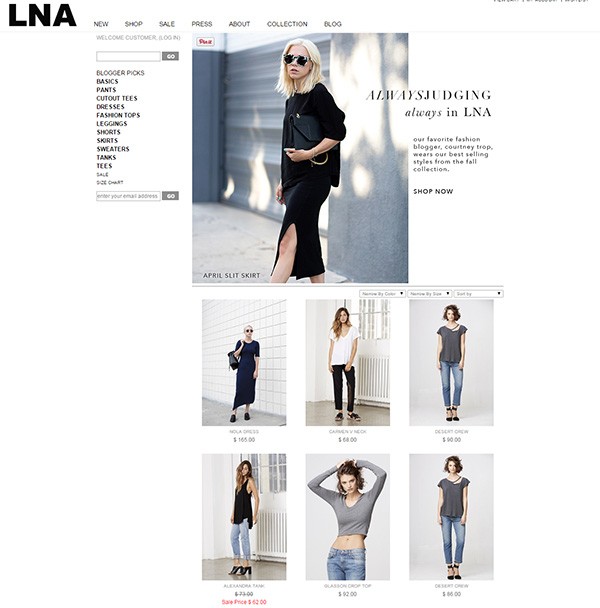 LNA-Clothing