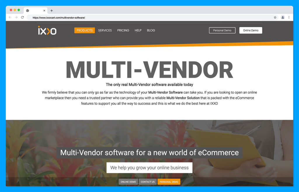 ixxo multi vendor marketplace