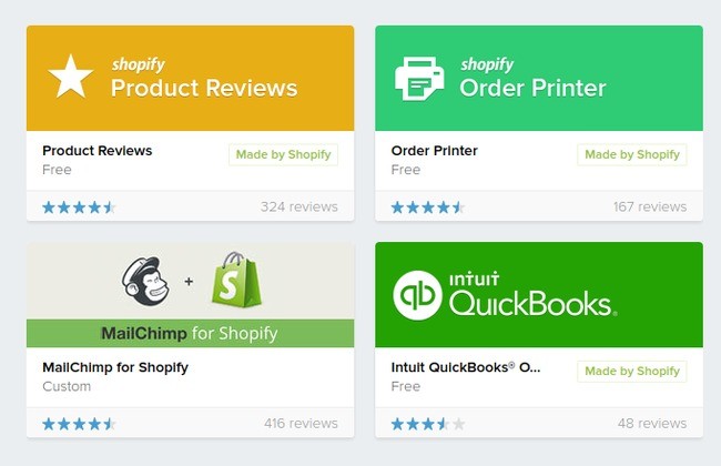 Shopify recenzii - magazin de aplicații