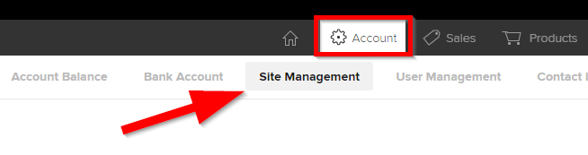 site management in 2checkout