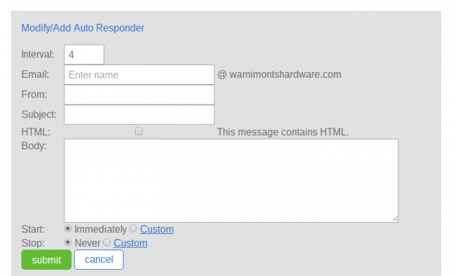 make-auto-responder-email