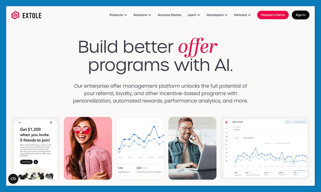 extole homepage