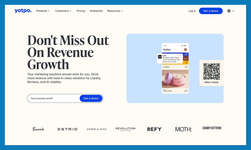 yotpo homepage