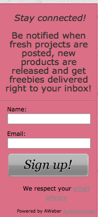 collect email addresses - popup