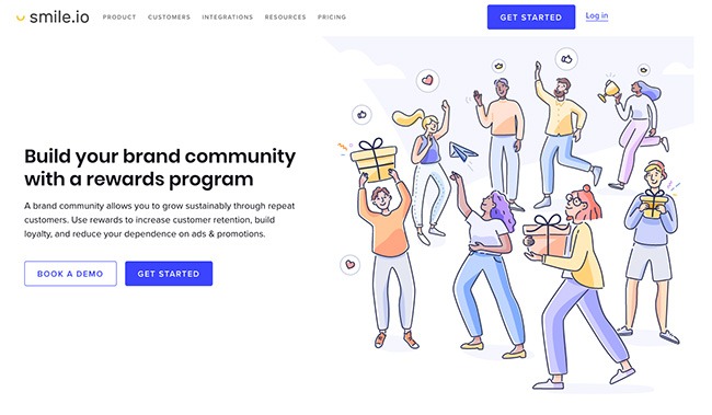 Bigcommerce app di marketing - Smile.io