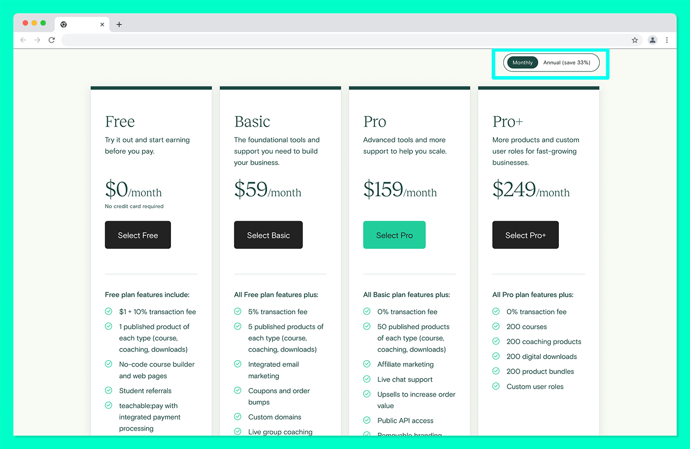 Teachable Reviews Make Unlimited Courses for Unlimited Students with