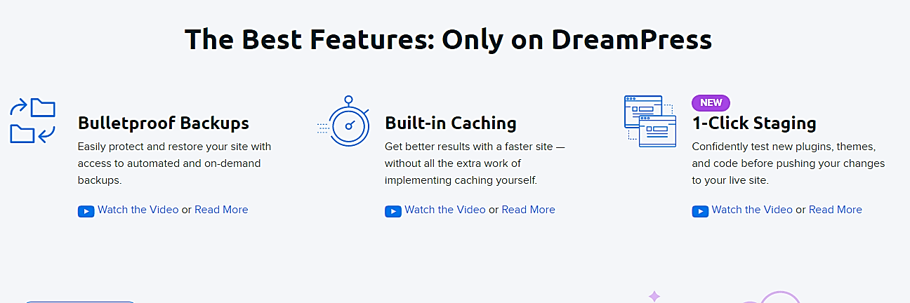 Особенности Dreamhost