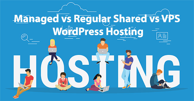 Hosting WordPress administrado Vs Hosting WordPress compartido regular VPS VPS Hosting WordPress