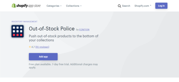 Out-of-Stock Police