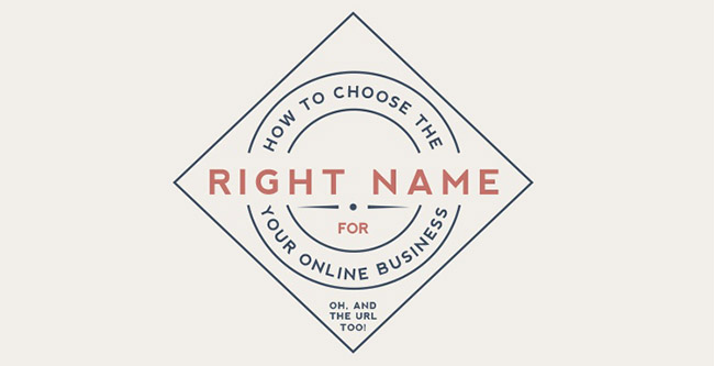 Sådan kommer du frem med et virksomhedsnavn og en URL til din Online Shop