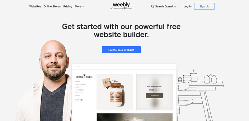 best mobile website builder - weebly