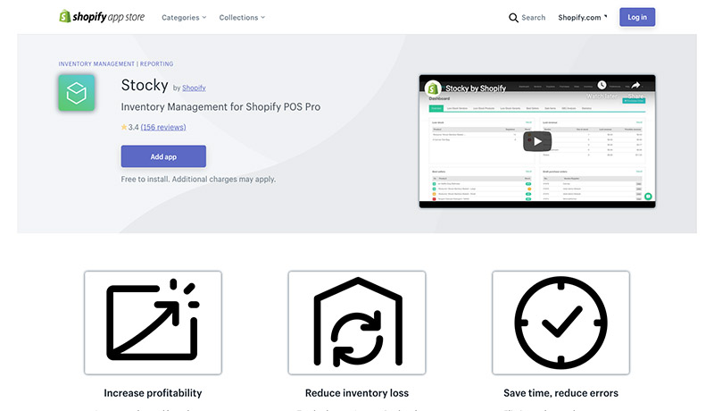 stocky - best shopify inventory management app