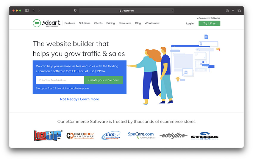 Shopify Alternatives - 3dcart