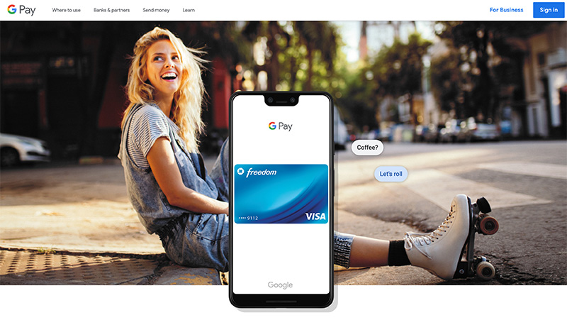 what is google pay - homepage