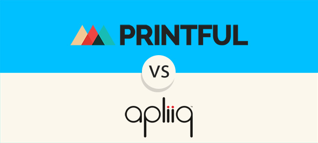 Printful vs Apliiq (มิถุนายน 2022): การต่อสู้ของบริการ POD?