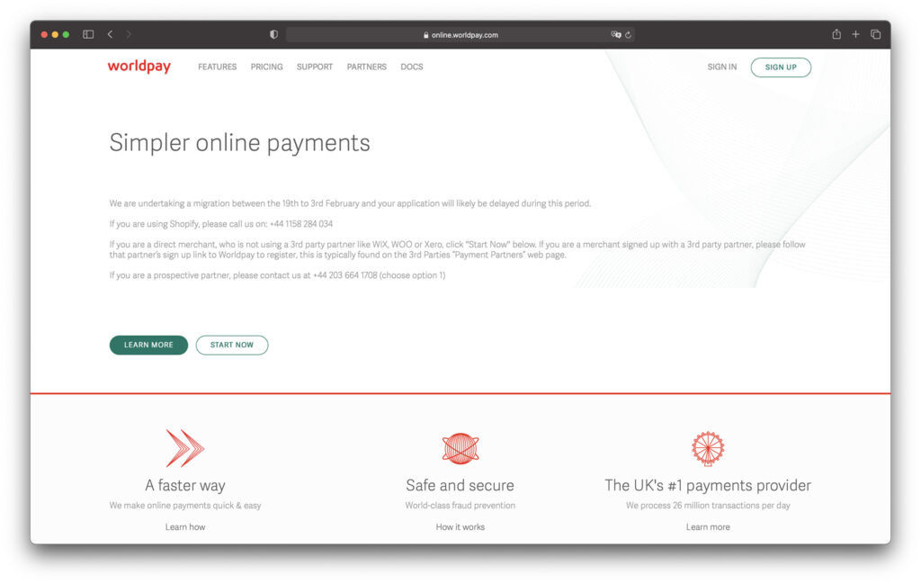 worldpay online payments - best payment gateways for shopify