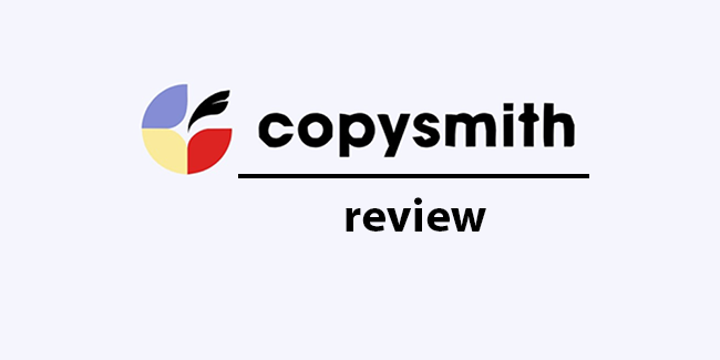 Copysmith Review (august 2022): Hvad du bør vide