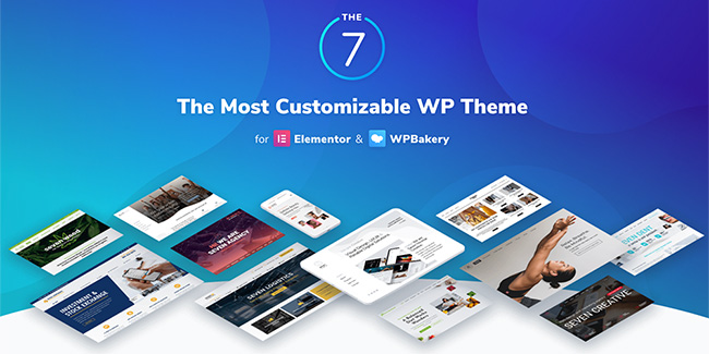 The7 WordPressテーマレビュー（2022年XNUMX月）：最高のeコマースウェブサイト構築