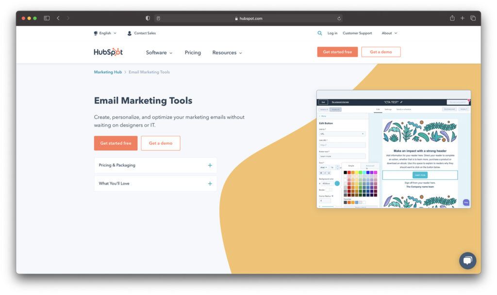 hubspot email marketing - Best Email Automation Tools