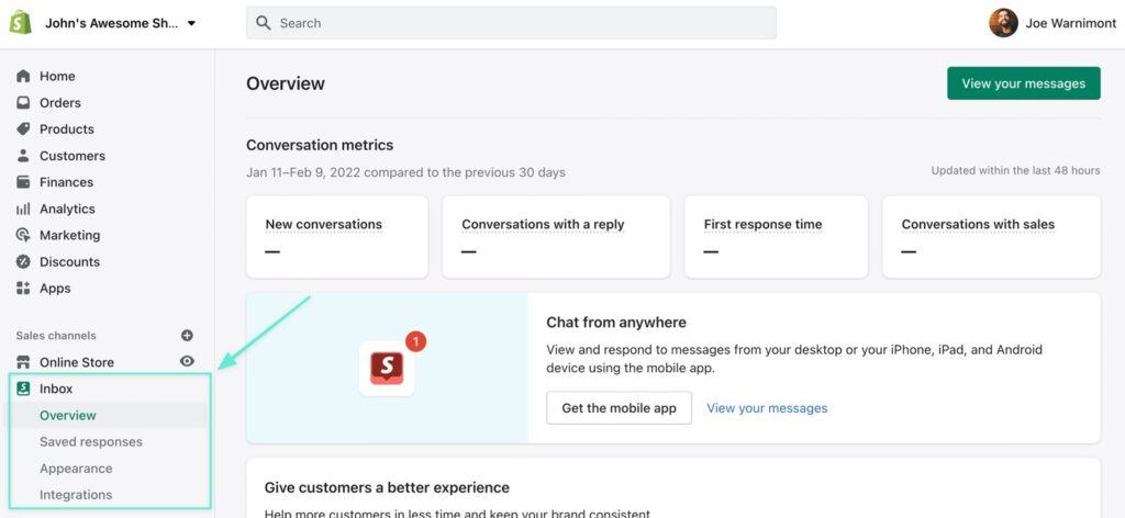 Shopify Inbox Using Shopify Flow What is Shopify Inbox? And How to Set It Up - Ecommerce Platforms