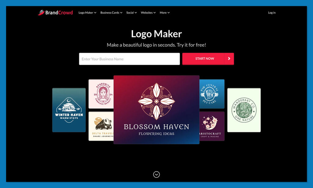 brandcrowd logo maker