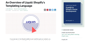 What is Shopify Liquid? A Quick Rundown of The Basics
