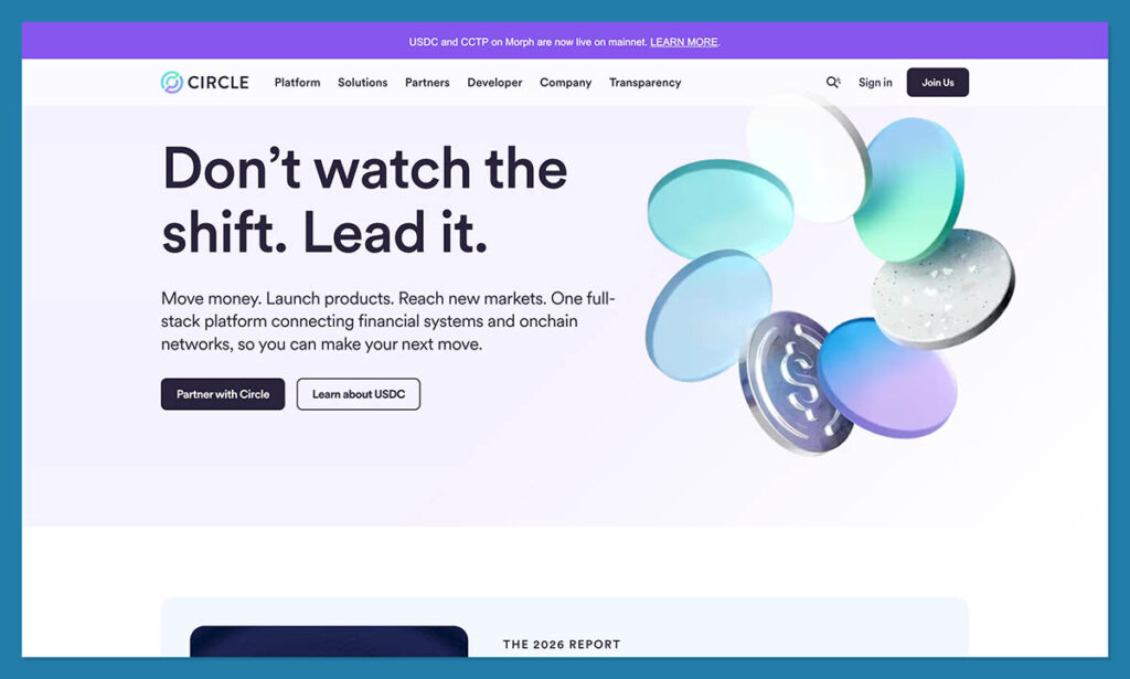 circle homepage