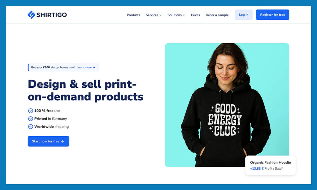 shirtgo homepage