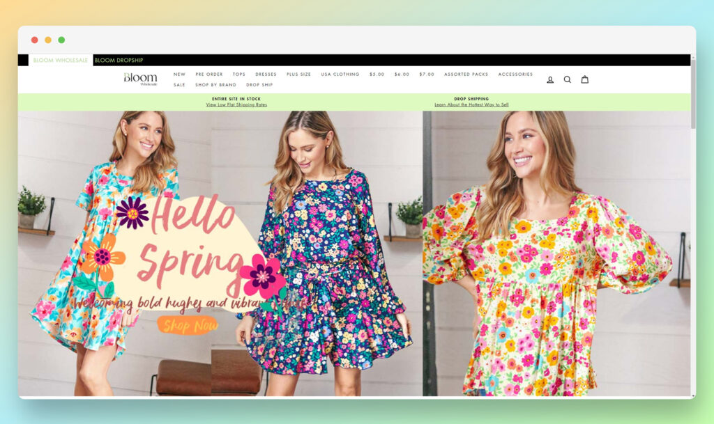 Bloom Wholesale - Best Wholesale Clothing Websites