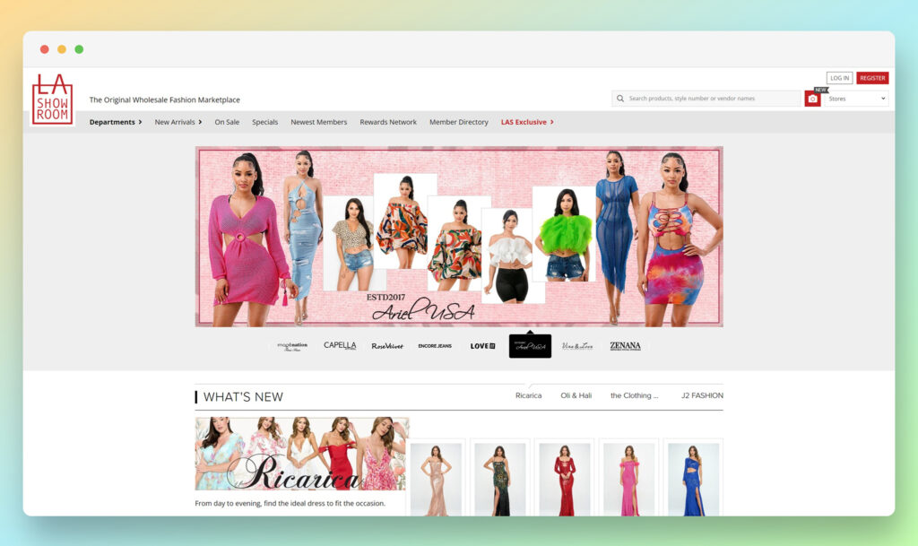 LA Showroom - Best Wholesale Clothing Websites