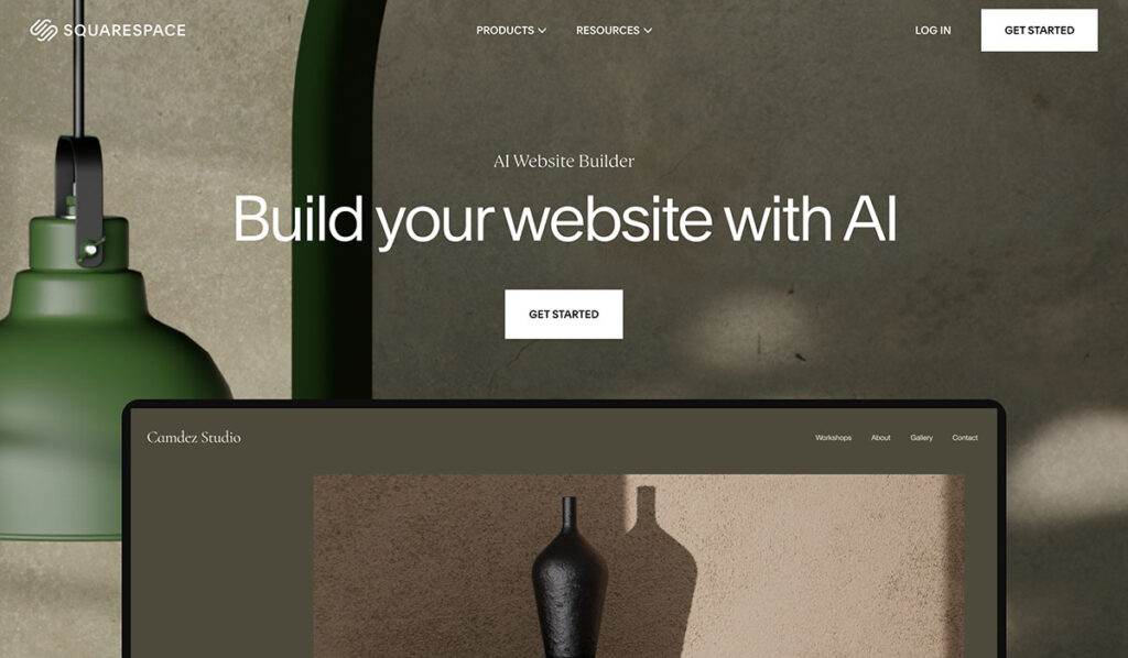 squarespace ai website builder