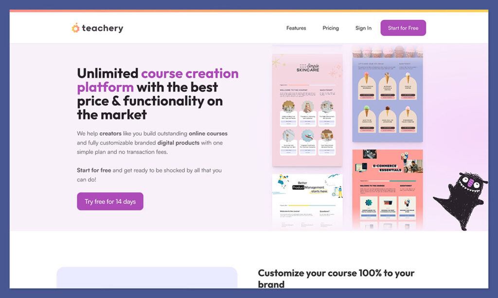 teachery homepage