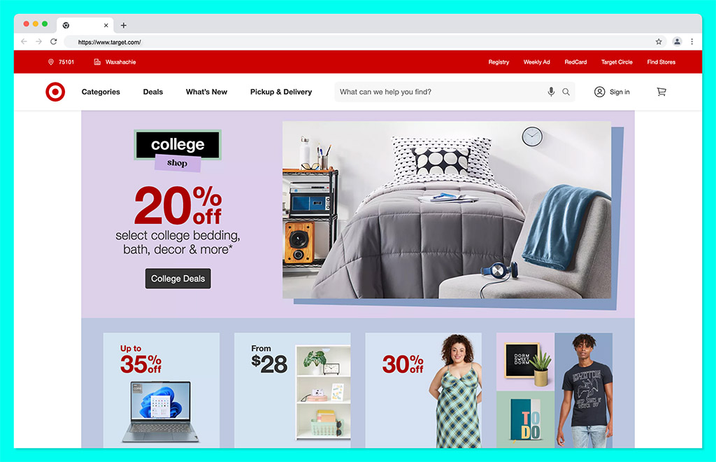 target - best online shopping sites