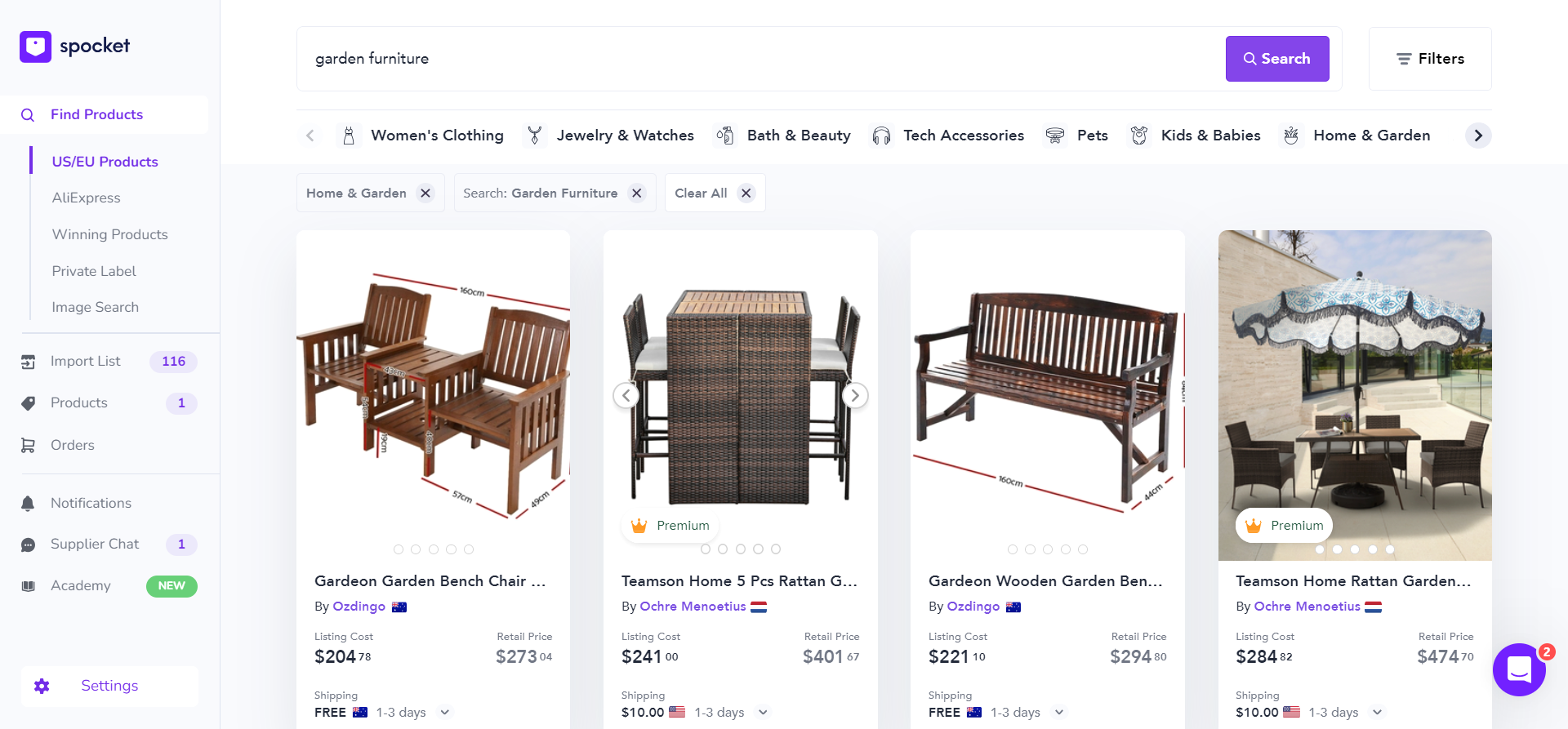 8 Best Dropshipping Furniture Suppliers for 2024 Our Roundup Platforms