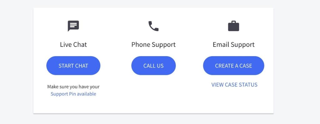 BigCommerce customer support channels
