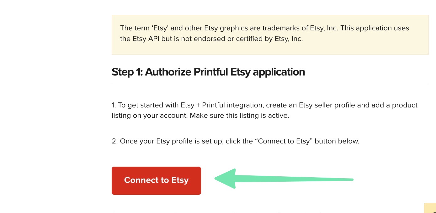How to Connect Printful to Etsy (2024) StepbyStep Guide