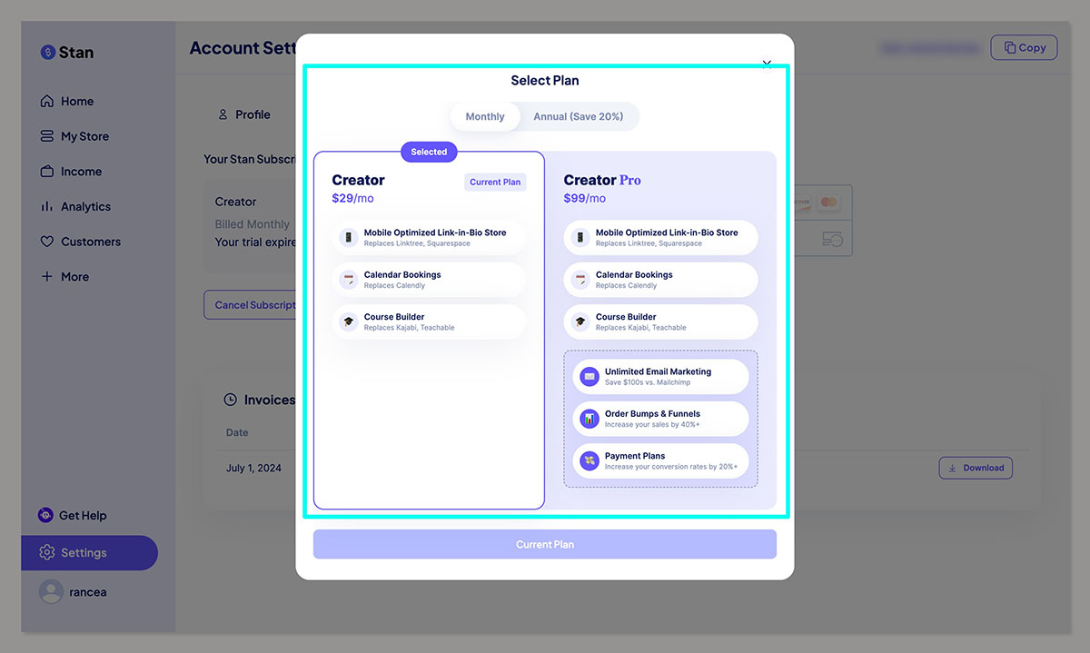 Stan Store Course Stan Store vs Shopify: Pricing, Features, Pros and Cons - Ecommerce ...