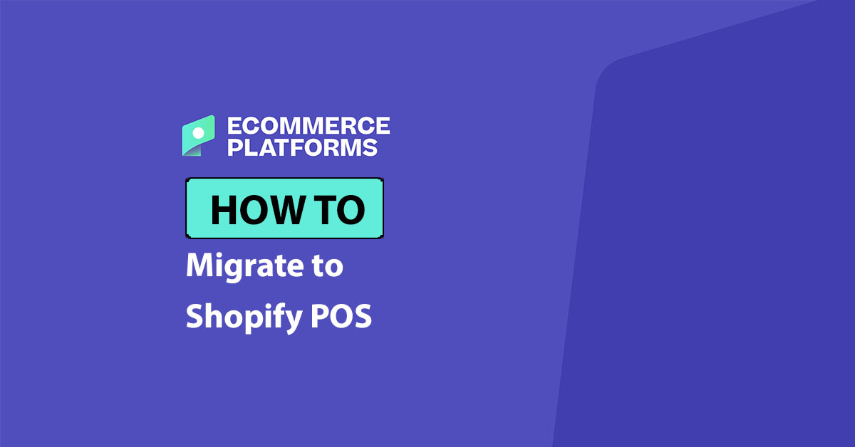 마이그레이션 방법 Shopify POS 데이터나 매출 손실 없이