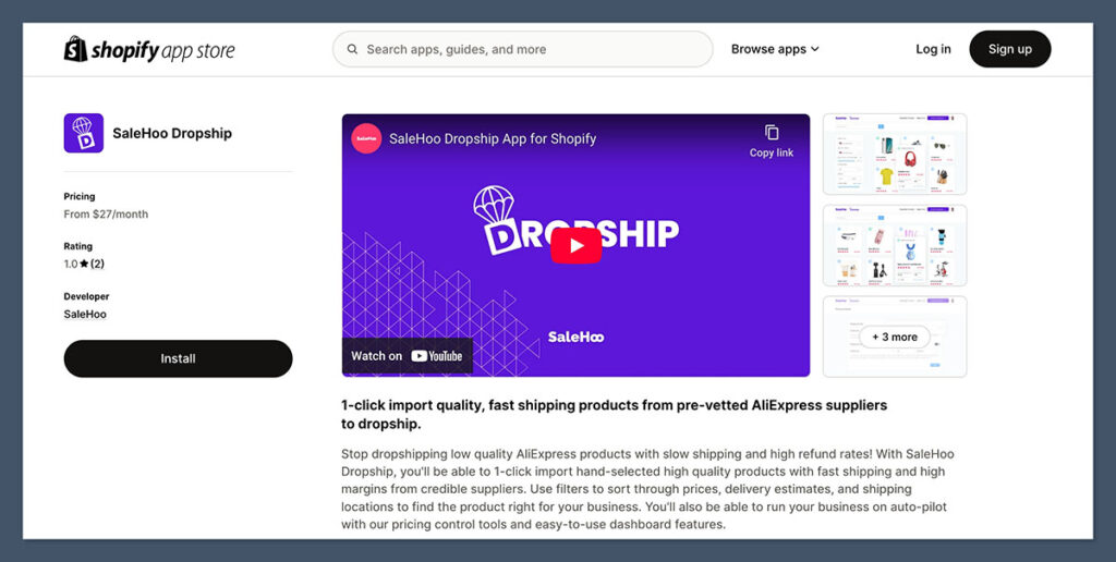 SaleHoo Dropship App