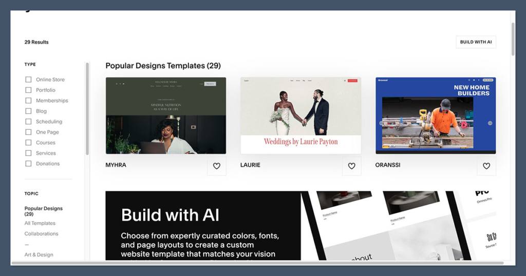 Squarespace Templates