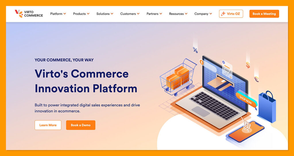 Virto-Commerce-Homepage