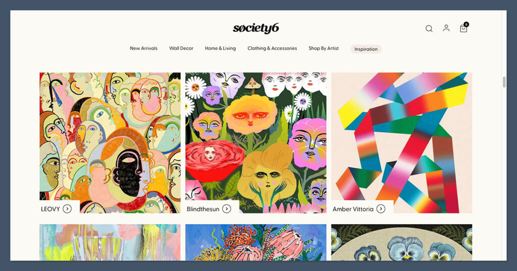 Boutique par artisteSociety6