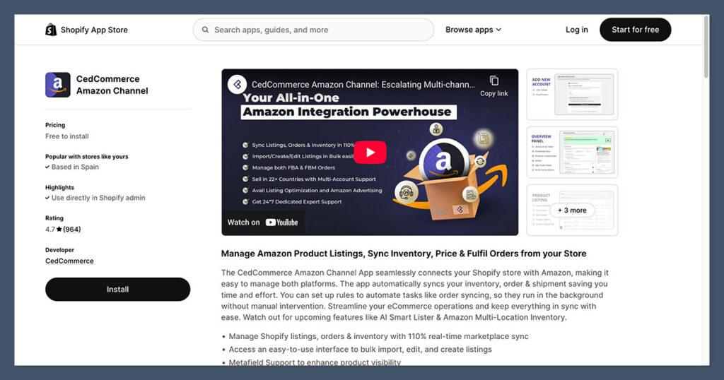 CedCommerce-أمازون