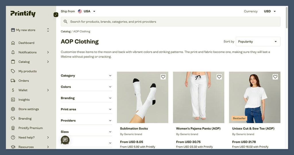 طباعة الكتالوج