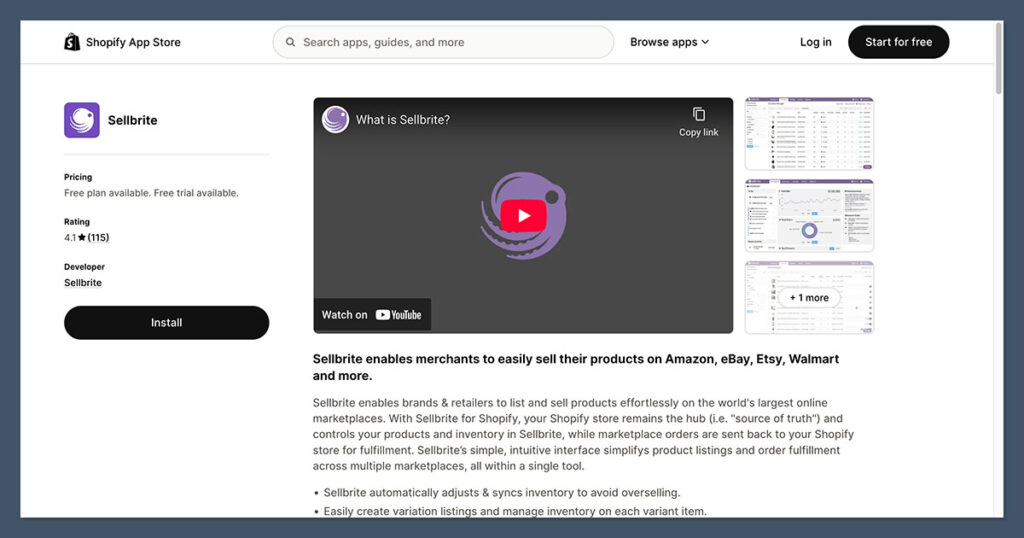 تطبيق سيلبرايت شوبيفاي