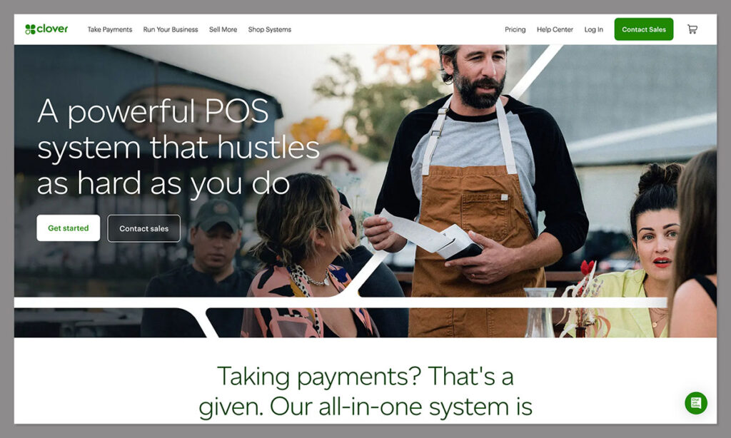 clover pos homepage