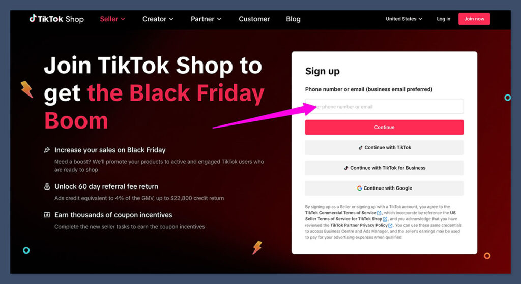 Create Your TikTok Shop Seller Account