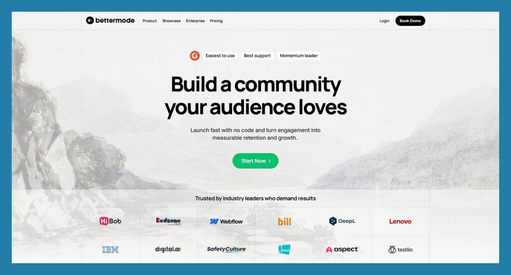 Bettermode-Startseite